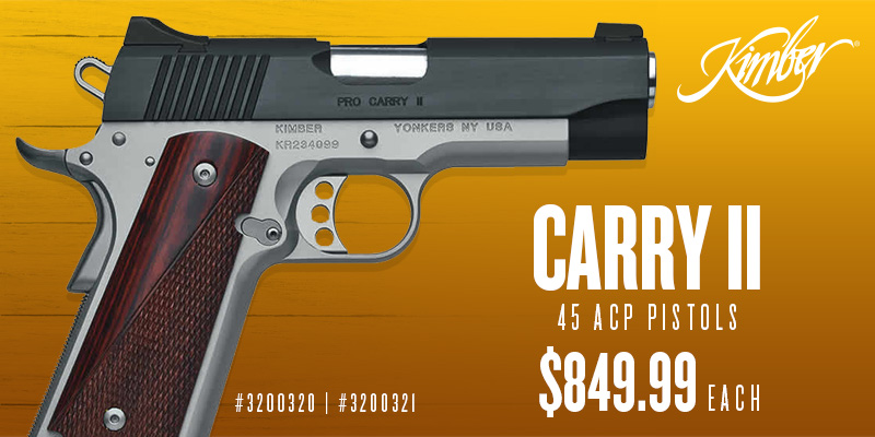 Kimber Carry II Pistols - MF